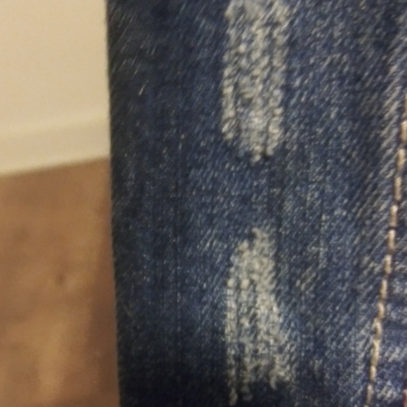 Rue 21 Factory Distressed Blue Jean Jacket - Picture 9 of 12